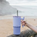 Quokka Termohrnek Umi s brčkem 720 ml fialový – Hledejceny.cz