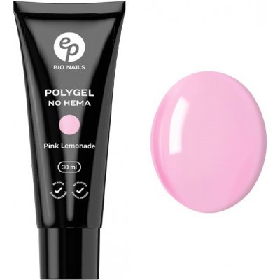 BIO nails Poly gel PINK LEMONADE No HEMA v tubě 30 ml – Zboží Dáma