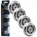 Nils Extreme PU 80 mm 82A s ložisky Abec 7 4 ks – Zboží Dáma