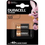 Duracell Ultra CR123A 2 ks 81476834 – Zboží Mobilmania