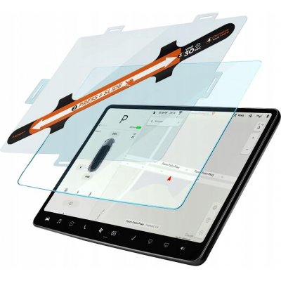 Spigen Tesla EZ Fit Refill Anti Glare Screen Protector 1 Pack Tesla Model Y/3 AGL04338 – Zboží Živě
