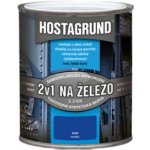 Barvy A Laky Hostivař Hostagrund 2v1 S2160 základní i vrchní barva na kov, 0540 tmavě zelená, 600 ml – Sleviste.cz