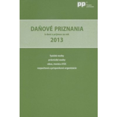 Daňové priznania k dani z príjmov za rok 2013