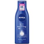 Nivea Body Milk Rich Nourishing vyživující tělové mléko pro suchou pokožku 400 ml – Zboží Dáma