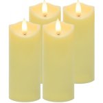 LED svíčky do lampionů 12,5 × 5 cm, sada 4 ks RUHHY – Hledejceny.cz