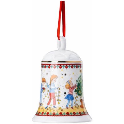 Vánoční porcelánová ozdoba na stromeček Zvonek Christmas Lights 12 cm Rosenthal – Hledejceny.cz