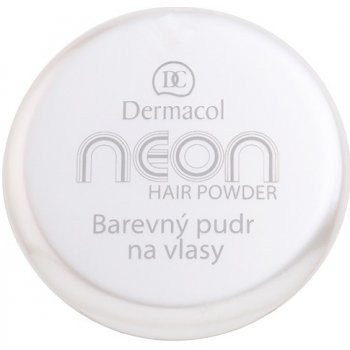 Dermacol Neon Hair Powder barevný pudr na vlasy 07 Gold 2,2 g