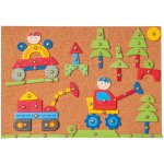 Woody Deska s přibíjecími tvary Auta – Zboží Dáma