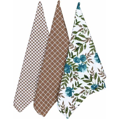 Forbyt GARDENA květinový vzor a kostka 45x70cm modrá 3 ks – Zboží Dáma