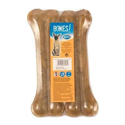 DUVOPLUS BONE! Lisovaná buvolí kost 16,5cm 2ks – Hledejceny.cz