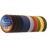 Emos F615992 Elektroizolační páska PVC 15 mm x 10 m barevný mix 10 ks – Zboží Mobilmania