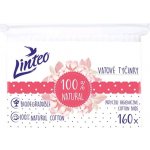 Linteo Papírové Vatové tyčinky 100% natural 160 ks – Sleviste.cz