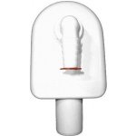 HL zápachová uzávěrka DN40 pro pračky a myčky - nástěnná, s bílou krytkou - HL410 – Hledejceny.cz