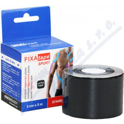 Alfa Vita Fixatape Kinesio Standard černá 5 cm x 5 m – Zboží Dáma