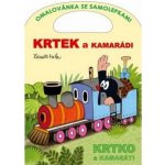 Krtek a kamarádi omalovánka se samolepkami – Hledejceny.cz
