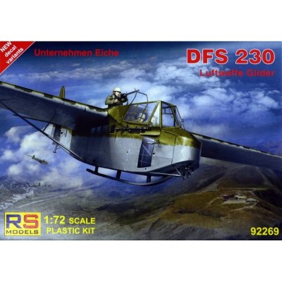 MODELS DFS 230 Luftwaffe Glider 3x camo RS 92269 1:72