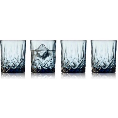 LYNGBY GLASsklenic na whisky Sorrento modré 4 x 32 ml – Zbozi.Blesk.cz