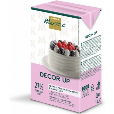 Rostlinná šlehačka Decor Up (1 l) Master Martini – Sleviste.cz