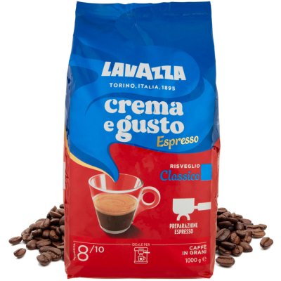 Lavazza Crema E Gusto Forte zrnková 1 kg – Hledejceny.cz