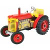 Plechová hračka Kovap Traktor Zetor Solo červený