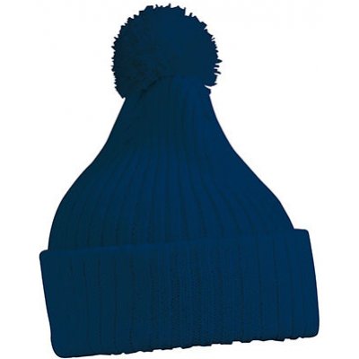 Knitted cap with pompon MB7540 s kulich em námořní modrá – Hledejceny.cz
