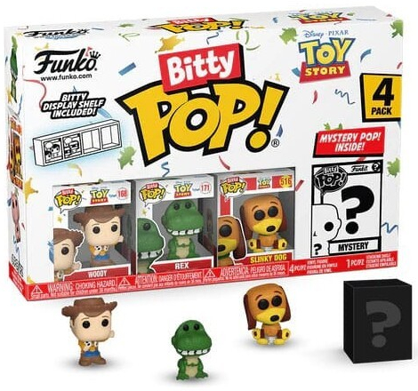 Funko Bitty Pop! Disney Toy Story Woody 4pack