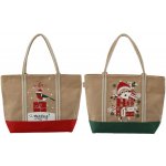 Pro-Tech shop Vánoční jutová taška na zip 35x52x15cm mix vzorů 69666 – Hledejceny.cz