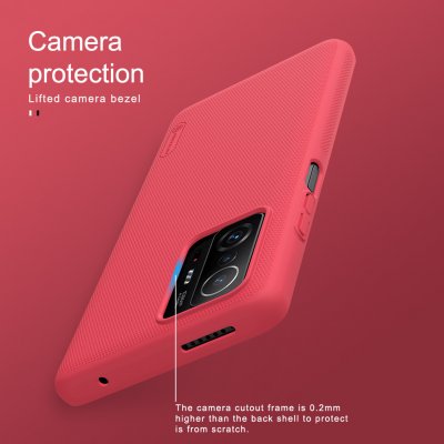 Pouzdro Nillkin Super Frosted Xiaomi 11T/11T Pro Bright Red