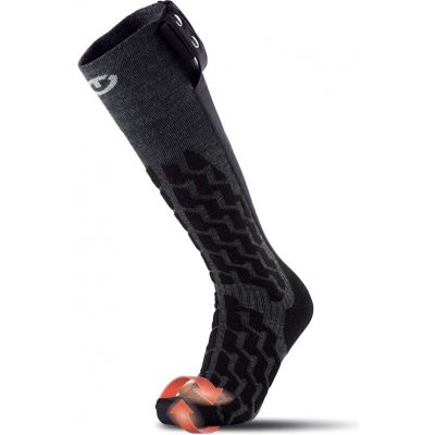 Therm-ic Vyhřívané ponožky PowerSock Heat Fusion V2 Černá / šedá – Zboží Mobilmania