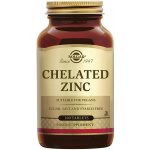 Solgar Chelated Zinc, Zinek bisglycinát, 22 mg, 100 tablet – Hledejceny.cz