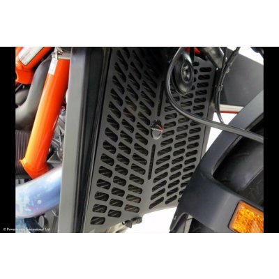 Ktm 1290 Super duke R 20-24, 1390 Super duke R 24-26 Kryt chladiče Powerbronze - plast - černá lesklá | Zboží Auto
