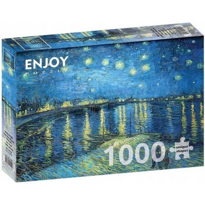 Enjoy Vincent Van Gogh: Hvězdná noc nad Rhonou 1000 dílků – Hledejceny.cz
