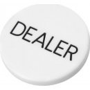 Dealer button tištěný plastový