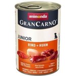 Animonda Grancarno dog Junior hovädzie a kura 6 x 400 g – Hledejceny.cz