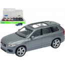 WELLY Auto kovové 12cm Volvo XC 90 model volný chod 4 barvy 1:36