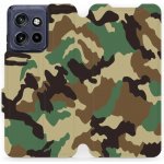 Mobiwear Flip Motorola Edge 60 Neo V111P maskáče – Zboží Mobilmania