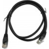 síťový kabel LAN-TEC PC-600 C6, UTP, 0,5m, černý