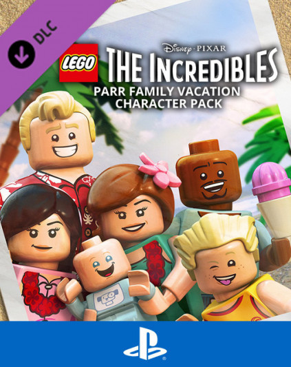 LEGO The Incredibles Parr Family Vacation Character Pack