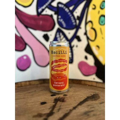 Bacilli perlivá voda Červený pomeranč 330 ml – Hledejceny.cz