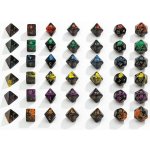 Sada 7 kostek 9mm pro RPG Oblivion green 7791 – Zboží Živě