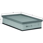 MAHLE ORIGINAL Vzduchový filtr LX1706 – Hledejceny.cz