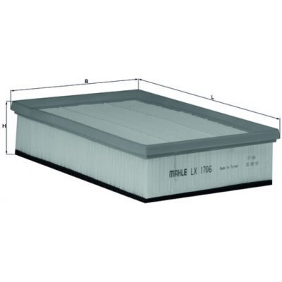 MAHLE ORIGINAL Vzduchový filtr LX1706 – Hledejceny.cz