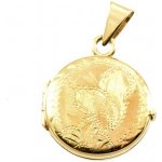 Costa Sergio Zlatý medailonek kulatý 1320 – Zboží Mobilmania