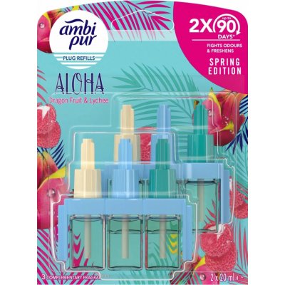 Ambi Pur 3Volution Náhradní Náplň Do Osvěžovače Vzduchu Aloha 40 ml – Sleviste.cz