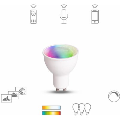 Müller Licht tint white+color LED GU10 6W 350lm 404005 – Hledejceny.cz
