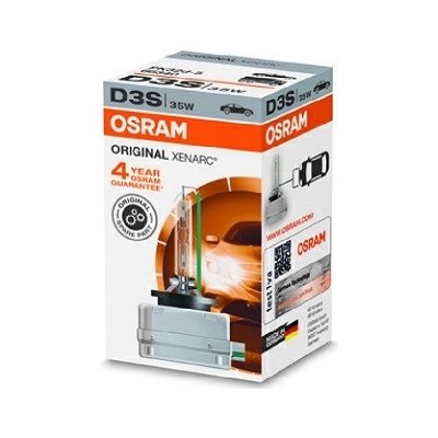 OSRAM Xenonová výbojka D3S, Xenarc Original, 35W, PK32d-5, 66340 – Sleviste.cz