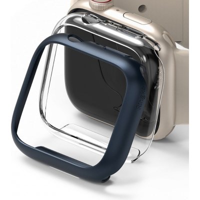 Ringke Slim Watch Case 2x set protective case pro Watch 7 41mm transparent + blue S58980RS – Zboží Živě