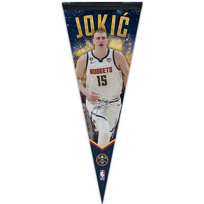 Wincraft Vlajka Nikola Jokic Denver Nuggets NBA Premium Pennannt – Hledejceny.cz