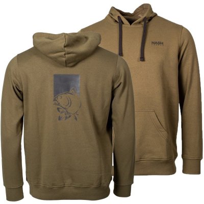 Nash mikina Make It Happen Hoody Fish Logo green – Zboží Dáma