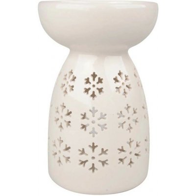 Anděl Přerov Aromalampa vločky porcelánová 9 x 14 x 9 cm – Hledejceny.cz